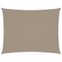 Toldo de vela rectangular tela Oxford gris taupe 3,5x4,5 m de , Sombrillas - Ref: Foro24-135434, Precio: 41,79 €, Descuento: %