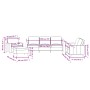 Juego de sofás con cojines 4 piezas terciopelo amarillo by , Sofas - Ref: Foro24-3201492, Price: 636,51 €, Discount: %