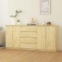 Armarios auxiliares 3 unidades madera maciza de pino de , Aparadores - Ref: Foro24-3094812, Precio: 270,31 €, Descuento: %