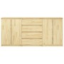 Armarios auxiliares 3 unidades madera maciza de pino de , Aparadores - Ref: Foro24-3094812, Precio: 270,31 €, Descuento: %