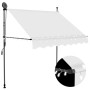 Toldo manual retráctil con LED crema 100 cm von , Markisen - Ref: Foro24-145869, Preis: 74,48 €, Rabatt: %