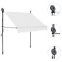 Toldo manual retráctil con LED crema 100 cm von , Markisen - Ref: Foro24-145869, Preis: 74,48 €, Rabatt: %