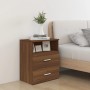 Mesita de noche marrón roble 50x32x60 cm von , Nachttische - Ref: Foro24-815862, Preis: 63,80 €, Rabatt: %