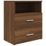 Mesita de noche marrón roble 50x32x60 cm von , Nachttische - Ref: Foro24-815862, Preis: 63,80 €, Rabatt: %