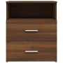 Mesita de noche marrón roble 50x32x60 cm von , Nachttische - Ref: Foro24-815862, Preis: 63,80 €, Rabatt: %