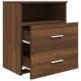 Mesita de noche marrón roble 50x32x60 cm von , Nachttische - Ref: Foro24-815862, Preis: 63,80 €, Rabatt: %