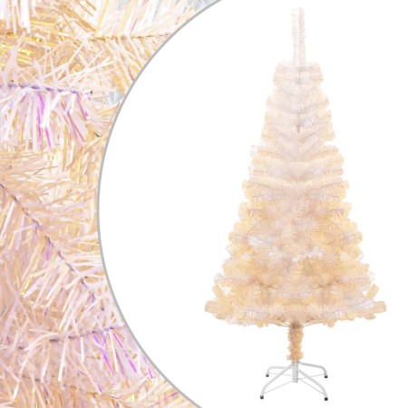 Árbol Navidad artificial puntas iridiscentes PVC blanco 150 cm | Foro24.es | Tu tienda online para hogar, jardín y más Foro24.es