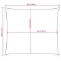 Toldo de vela rectangular tela Oxford terracota 2x2,5 m de , Sombrillas - Ref: Foro24-135364, Precio: 24,96 €, Descuento: %