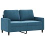 Juego de sofás con cojines 3 piezas terciopelo azul von , Sofas - Ref: Foro24-3201515, Preis: 525,27 €, Rabatt: %
