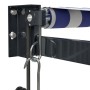 Toldo retráctil automático azul y blanco 4,5x3 m von , Markisen - Ref: Foro24-3154499, Preis: 401,78 €, Rabatt: %