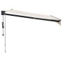 Toldo retráctil automático color crema 3x2,5 m by , Awnings - Ref: Foro24-3154501, Price: 278,28 €, Discount: %