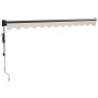 Toldo retráctil automático color crema 3x2,5 m by , Awnings - Ref: Foro24-3154501, Price: 278,28 €, Discount: %