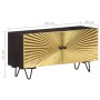 Mueble de TV de madera maciza de mango 90x30x45 cm von , TV-Möbel - Ref: Foro24-322681, Preis: 250,02 €, Rabatt: -5%%