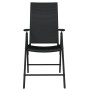 Juego de comedor para jardín 7 piezas negro by , Garden sets - Ref: Foro24-3099105, Price: 564,91 €, Discount: %