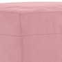 Juego de sofás con cojines 3 piezas terciopelo rosa by , Sofas - Ref: Foro24-3201529, Price: 577,39 €, Discount: %