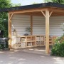 Muebles de cocina de exterior 3 piezas madera maciza de pino von , Küchenschränke - Ref: Foro24-3196163, Preis: 558,06 €, Rab...