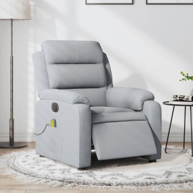 Sillón reclinable de masaje eléctrico tela gris claro von , Sessel - Ref: Foro24-3204968, Preis: 262,28 €, Rabatt: %