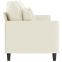 Sofá de 3 plazas terciopelo color crema 180 cm von , Sofas - Ref: Foro24-359321, Preis: 317,30 €, Rabatt: -5%%