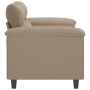 Sofá de 2 plazas de tela microfibra gris taupe 120 cm by , Sofas - Ref: Foro24-359555, Price: 245,25 €, Discount: %