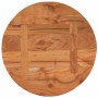 Tablero de mesa redondo madera maciza de acacia Ø40x3,8 cm