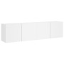 Muebles para TV de pared 2 unidades blanco 80x30x41 cm von , TV-Möbel - Ref: Foro24-836953, Preis: 93,68 €, Rabatt: %