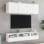 Muebles de TV de pared 5 piezas madera de ingeniería blanco von , TV-Möbel - Ref: Foro24-3216511, Preis: 159,02 €, Rabatt: %