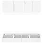Muebles de TV de pared 5 piezas madera de ingeniería blanco von , TV-Möbel - Ref: Foro24-3216511, Preis: 159,02 €, Rabatt: %