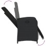 Set de comedor de jardín 7 pzas y cojines ratán sintético negro by , Garden sets - Ref: Foro24-3212540, Price: 956,65 €, Disc...
