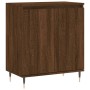 Aparador madera contrachapada marrón roble 60x35x70 cm by , Sideboards - Ref: Foro24-827155, Price: 69,10 €, Discount: %