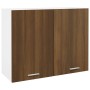 Armario colgante “Lyon” madera ingeniería roble ahumado by , Kitchen cabinets - Ref: Foro24-815590, Price: 68,67 €, Discount: %