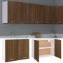 Armario colgante “Lyon” madera ingeniería roble ahumado by , Kitchen cabinets - Ref: Foro24-815590, Price: 68,67 €, Discount: %