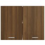 Armario colgante “Lyon” madera ingeniería roble ahumado by , Kitchen cabinets - Ref: Foro24-815590, Price: 68,67 €, Discount: %