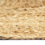 Alfombra de yute tejida a mano natural 160x230 cm by , Rugs - Ref: Foro24-133730, Price: 122,22 €, Discount: %