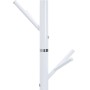 Perchero de hierro con recubrimiento en polvo blanco 175 cm von , Hut- und Garderobenständer - Ref: Foro24-377104, Preis: 46,...