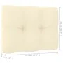 Set de muebles de jardín 10 pzs cojines madera pino marrón miel de vidaXL, Conjuntos de jardín - Ref: Foro24-3076917, Precio:...