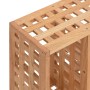 Estante de pared madera maciza nogal 49x15x49 cm | Foro24.es | Tu tienda online para hogar, jardín y más Foro24.es