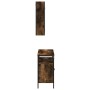 Set de muebles baño 2 pzas madera contrachapada roble ahumado von , Badezimmermöbel - Ref: Foro24-3214717, Preis: 113,63 €, R...