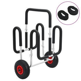 Carrito SUP para 2 tablas de surf 90 kg aluminio von , Bootsanhänger - Ref: Foro24-94877, Preis: 125,86 €, Rabatt: %
