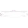Tablero de mesa redondo madera maciza de mango Ø 40x2,5 cm von , Tischplatten - Ref: Foro24-370070, Preis: 29,51 €, Rabatt: %
