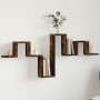 Estantería pared madera ingeniería roble ahumado 104,5x10x43 cm von , Regale und Regale - Ref: Foro24-840727, Preis: 25,54 €,...