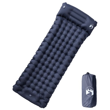 Colchón de camping autoinflable con almohada 1 persona gris von , Schlafmatten - Ref: Foro24-4007094, Preis: 46,83 €, Rabatt: %
