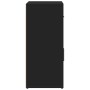 Aparador de madera de ingeniería 2 uds negro 60x31x70 cm by , Sideboards - Ref: Foro24-3276547, Price: 157,31 €, Discount: %