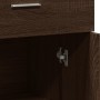 Aparadores 2 uds madera de ingeniería marrón roble 60x30x84 cm by , Sideboards - Ref: Foro24-3276601, Price: 147,75 €, Discou...