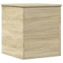 Caja de almacenaje madera ingeniería roble Sonoma 40x42x46 cm by , Storage trunks - Ref: Foro24-840648, Price: 48,81 €, Disco...