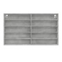 Vitrina de madera de ingeniería gris hormigón 100x15x58 cm von , Regale und Regale - Ref: Foro24-847929, Preis: 56,77 €, Raba...