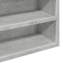 Vitrina de madera de ingeniería gris hormigón 100x15x58 cm von , Regale und Regale - Ref: Foro24-847929, Preis: 56,77 €, Raba...