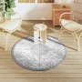 Alfombra de exterior ARAKIL gris claro Ø120 cm PP von , Outdoor-Protektoren - Ref: Foro24-368494, Preis: 22,53 €, Rabatt: %
