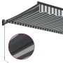 Toldo retráctil aluminio y tela gris antracita y blanco 4,5x3 m von , Markisen - Ref: Foro24-3216111, Preis: 313,77 €, Rabatt...