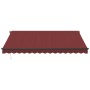 Toldo retráctil automático burdeos 400x300 cm by , Awnings - Ref: Foro24-3310188, Price: 376,32 €, Discount: %