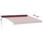 Toldo retráctil automático burdeos 400x300 cm by , Awnings - Ref: Foro24-3310188, Price: 376,32 €, Discount: %